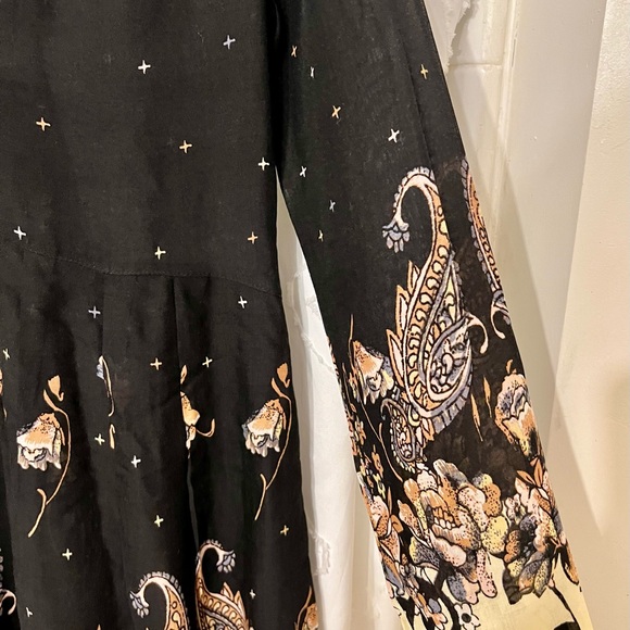 FREE PEOPLE WOMENS DRESS SIZE XS KNEE LENGTH LONG SLEEVES - Picture 6 of 10